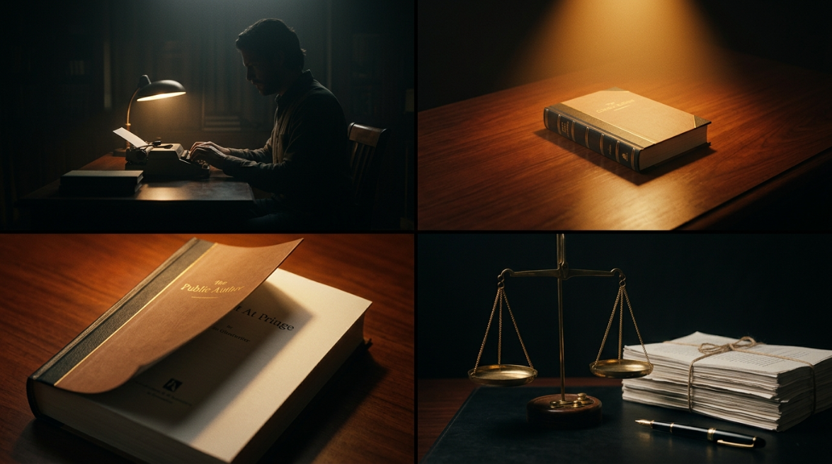 Comparison table showing the ethics of ghostwriting in different situations